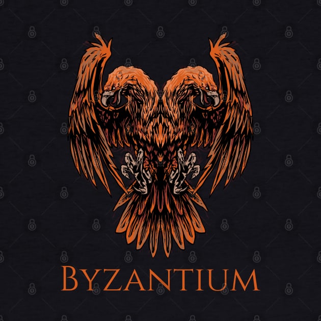 Byzantium - Byzantine Double Headed Eagle - Medieval History by Styr Designs